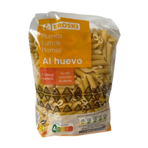Plumas al huevo, 500 g