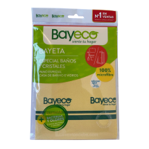 Bayeta microfibra baños-cristales, 1 U