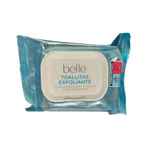 Toallitas exfoliantes, 25 unidades, 