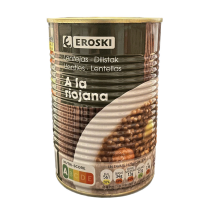 Lentejas a la Riojana, lata 425 g