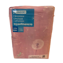 Compresas para incontinencias, 20 unidades