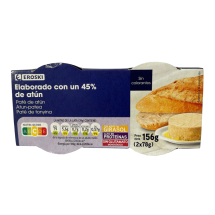Paté de atún, 2x78 g