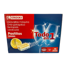 Pastillas lavavajillas, limón, 50 unidades